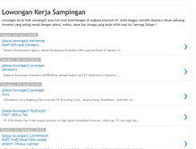 Tablet Screenshot of lowongan-kerja-sampingan.blogspot.com