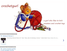 Tablet Screenshot of crochetgurl.blogspot.com