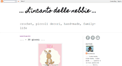 Desktop Screenshot of lincantodellenebbie.blogspot.com