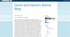 Desktop Screenshot of davidandkarinaboliviablog.blogspot.com