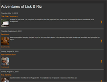 Tablet Screenshot of lickandriz.blogspot.com