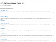 Tablet Screenshot of minumandanjus.blogspot.com