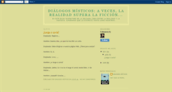 Desktop Screenshot of dialogosmisticos.blogspot.com
