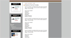 Desktop Screenshot of free-how-to-guides.blogspot.com