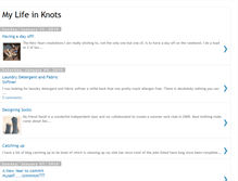 Tablet Screenshot of mylifeinknots.blogspot.com