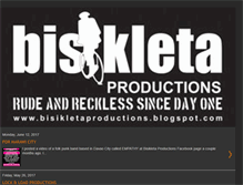 Tablet Screenshot of bisikletaproductions.blogspot.com