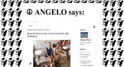 Desktop Screenshot of angelosaysdotcom.blogspot.com