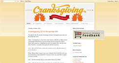 Desktop Screenshot of chambanacranksgiving.blogspot.com
