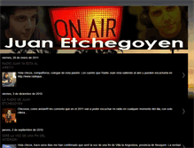 Tablet Screenshot of juanetchegoyenradio.blogspot.com