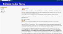 Desktop Screenshot of principalkoch.blogspot.com