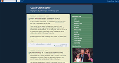 Desktop Screenshot of oakiegrandfather.blogspot.com