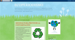 Desktop Screenshot of ecoperiodismo.blogspot.com