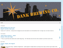 Tablet Screenshot of dankbrewingcompany.blogspot.com