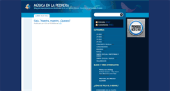 Desktop Screenshot of musicapedrera.blogspot.com
