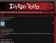 Tablet Screenshot of odireitotorto.blogspot.com