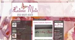 Desktop Screenshot of luianamaia.blogspot.com