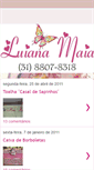 Mobile Screenshot of luianamaia.blogspot.com