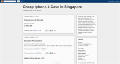 Desktop Screenshot of iphonefourcase.blogspot.com