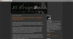 Desktop Screenshot of kruptobolo.blogspot.com