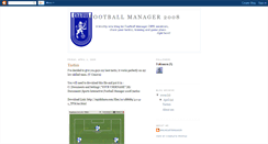 Desktop Screenshot of footballmanagertalk.blogspot.com