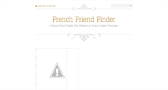 Desktop Screenshot of frenchfriend.blogspot.com