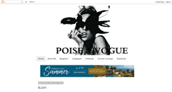 Desktop Screenshot of poiseandvogue.blogspot.com