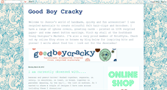 Desktop Screenshot of goodboycracky.blogspot.com