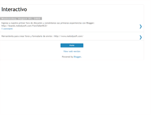 Tablet Screenshot of educa-interactivo.blogspot.com