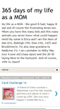 Mobile Screenshot of 365daysasmom.blogspot.com