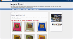 Desktop Screenshot of bukumajmusyarif.blogspot.com