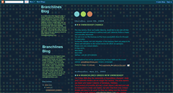 Desktop Screenshot of branchlines.blogspot.com