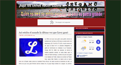 Desktop Screenshot of oreganochiquitoazua.blogspot.com