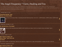 Tablet Screenshot of angelfrequency.blogspot.com