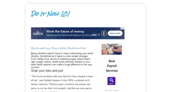 Desktop Screenshot of doitnow101.blogspot.com