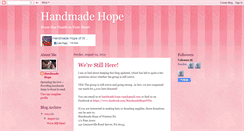 Desktop Screenshot of handmadehopewpa.blogspot.com