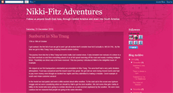 Desktop Screenshot of nikkifitzadventures.blogspot.com