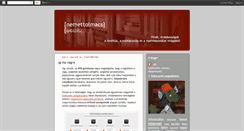 Desktop Screenshot of nemettolmacs.blogspot.com