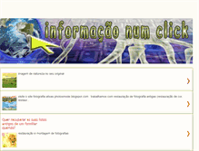Tablet Screenshot of informacaonumclick.blogspot.com
