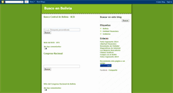 Desktop Screenshot of buscoenbolivia.blogspot.com