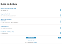 Tablet Screenshot of buscoenbolivia.blogspot.com