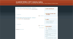 Desktop Screenshot of hotcelebritygallery.blogspot.com