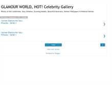 Tablet Screenshot of hotcelebritygallery.blogspot.com