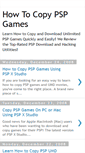 Mobile Screenshot of how-to-copy-psp-games.blogspot.com