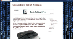 Desktop Screenshot of convertibletabletnetbookz.blogspot.com