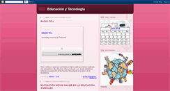 Desktop Screenshot of educacionytecnologiapatricia.blogspot.com