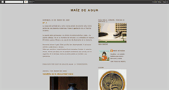 Desktop Screenshot of maizdeagua.blogspot.com