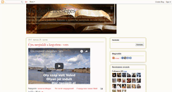 Desktop Screenshot of istennel-mindenlehetseges.blogspot.com