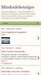Mobile Screenshot of istennel-mindenlehetseges.blogspot.com