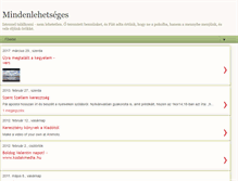 Tablet Screenshot of istennel-mindenlehetseges.blogspot.com
