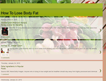 Tablet Screenshot of howdoilosebodyfat.blogspot.com